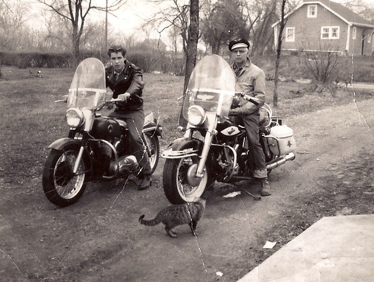 Emerson Roderick and Grandpa Roderick XRoy EarlX early 1960Xs