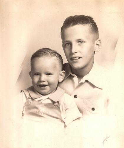 Emerson and Dad circa 1947