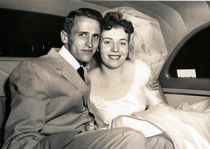 Parents Wedding November 22X 1956